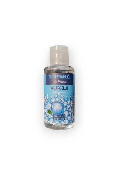 Buz Ferahlığı 50 ml Plastik Dökme Kolonya Edc - Mnms50kbu - 1