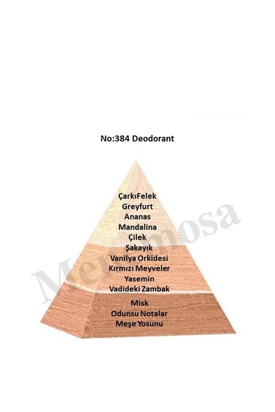 No:384 Kadın Floral Deodorant 150ml - Mnms150no384deo - Resim 2