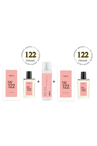 122 122 100 ml Edp No:122 Edt Body Mist 210 ml - Mnmsbmeori122no122 ürün görseli