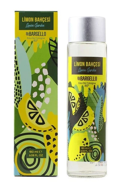 Limon Bahçesi Cam Şişe Dökme Kolonya Edc 180 ml mnms180kli - 1