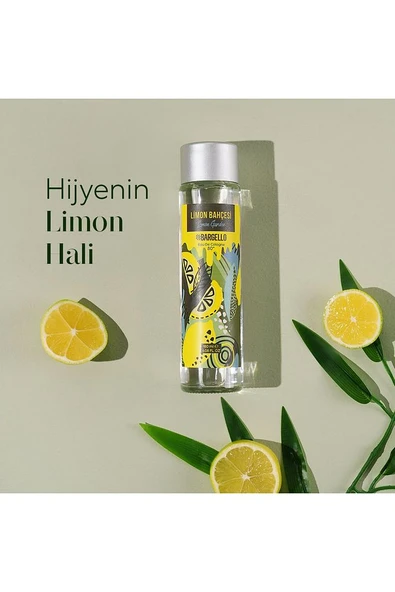 Limon Bahçesi Cam Şişe Dökme Kolonya Edc 180 ml mnms180kli - 2