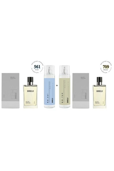 561+709 edp 100 ml \ No:561 + No:709 edt Body Mist ürün görseli
