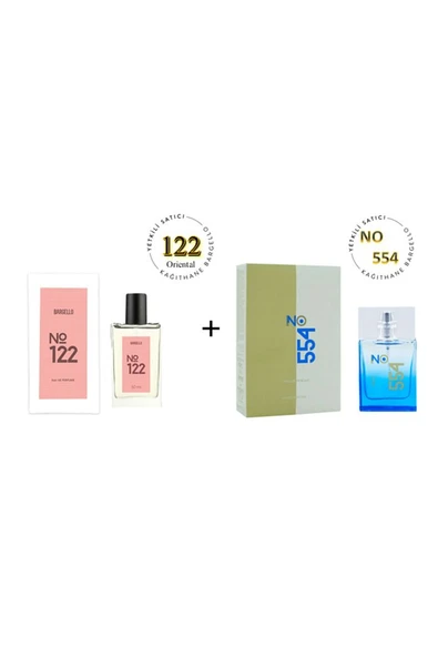 122 No:554 Kadın/unisex Parfüm Edp 50 ml Oriental/floral - Mnms50122554 ürün görseli