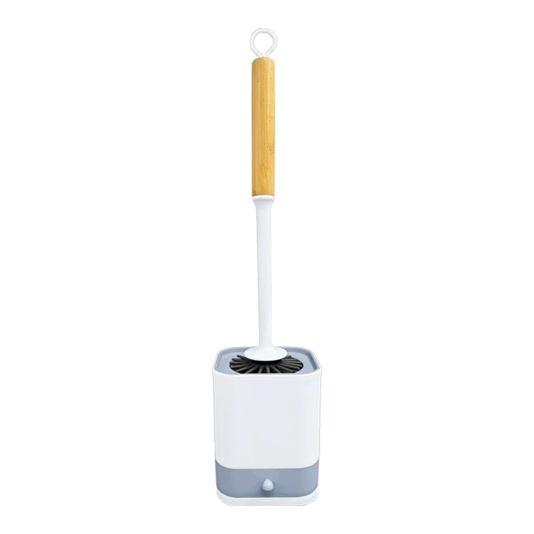 VICHY Ahşap saplı kare tuvalet fırçası  VCH-6604 ürün görseli 1