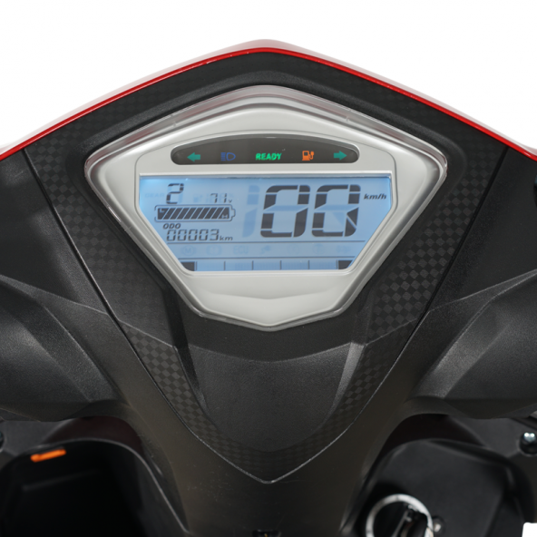 Kuba Mt-3 Pro Elektrikli Moped Kırmızı - 2
