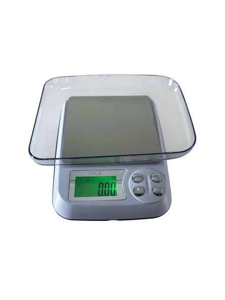 Dijital DM 3 Hassas Terazi 1000 Gr  0.01 gr