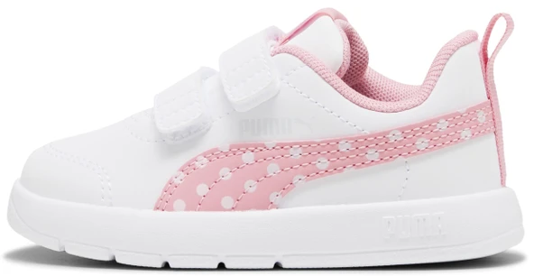Puma Courtflex V3 Dotty V Inf 398759-05 Ortopedik Bebek Çocuk Spor Ayakkabı - Resim 2
