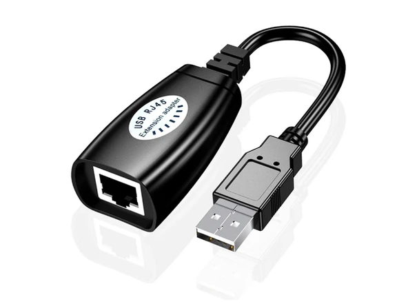 Usb Extrender, 50 Metre Rj45, Usb Uzatma Kablosu, Cat5 – Cat6 uyumlu, - 6