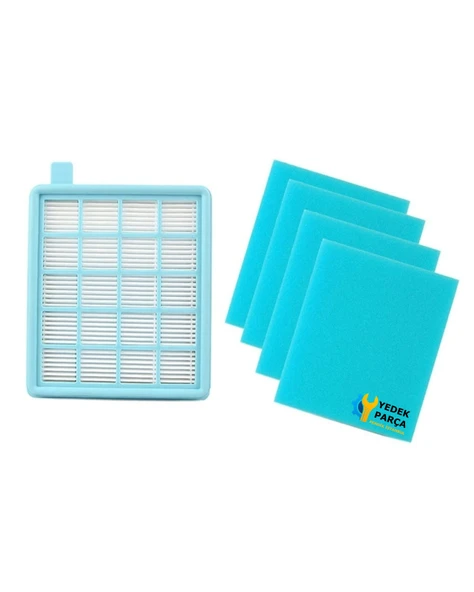 Philips Uyumlu FC 8632 PowerPro Active Teleskopik Borusu Hepa Filtresi - Resim 2