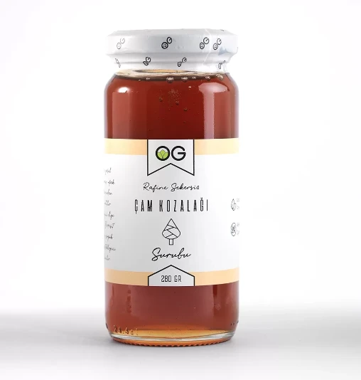 SERVİ KOZALAK ŞURUBU 280 GR (RAFİNE ŞEKERSİZ)