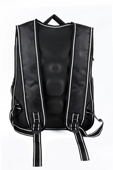 Lugmo Sırt Çanta Seti 3lü Ortaokul İlkokul 3 Cepli Pedli Örümcek Siyah - 6