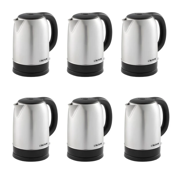 Altus AL 728 I Inox 2200 W 1.7 lt Çelik Kettle 6 Adet