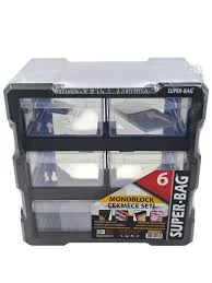 Süper Bag ASR-6008 6'lı Monoblok Çekmece Seti Prof Bag - Resim 2