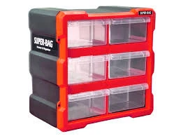 Süper Bag ASR-6008 6'lı Monoblok Çekmece Seti Prof Bag - Resim 3