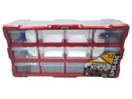 Süper-Bag ASR-6005 12'li Yatay Mono Blok Çekmece Seti - 5