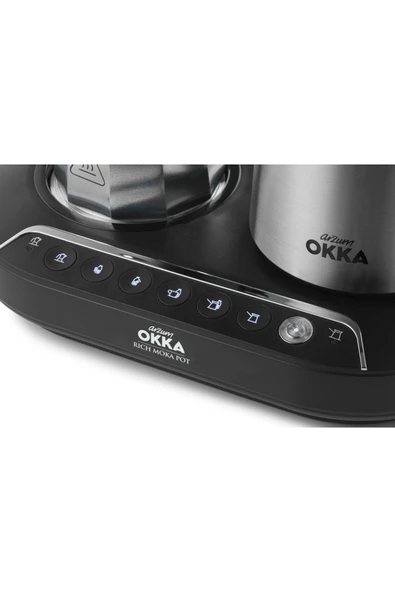 ARZUM OK0027-K OKKA RICH MOKA POT KAHVE MAKINESI KROM - Resim 7