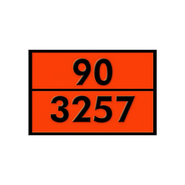 Metal 40x30 cm Levha (1 Adet) 99-3257 Tehlikeli Madde Uyarısı 100° Üstü Sıcak Madde Uyarı Levhası ürün görseli