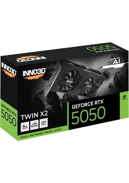 Inno3d RTX5050 8gb Twin X2 128BIT Gddr6 Ekran Kartı - 2