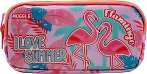 Muggle Kalem Çantası Flamingo Rose Mu-7273