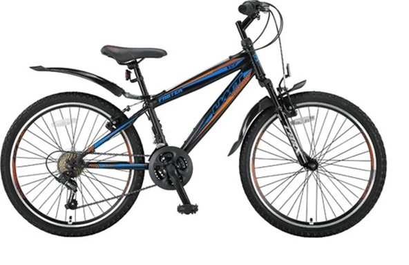 ÜMİT 2468 FASTER ERKEK DAĞ BİSİKLETİ V 24 JANT 21 VİTES MAVİ TURUNCU ürün görseli