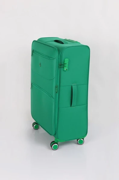 Benetton TROLLEY 70 CM Yeşil Unisex Valiz Outlet - 2