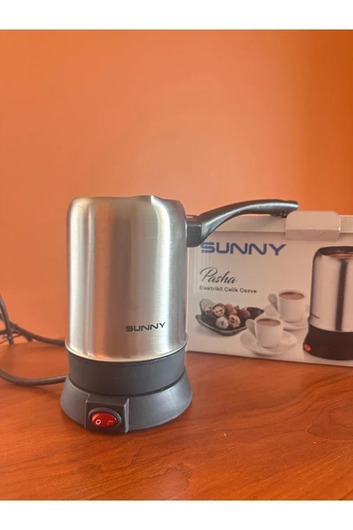 Sunny Pasha Elektrikli Çelik Kahve Cezvesi - 2
