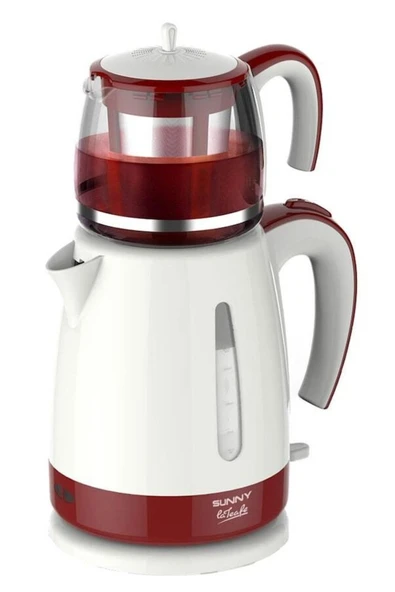 Sunny Lateafe Elektrikli 1500 W Cam Üstü Çay Makinası Ve Kettle - 2