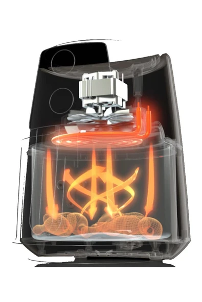 Midea Airfryer Avance Collection Yağsız 3.5 Litre Hava Fritöz Mf-tn35a - 4