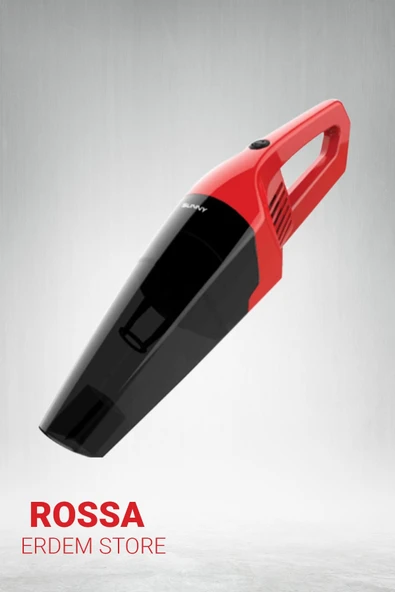 Sunny Dik Elektrikli El Süpürge Dikey Kırmızı Toz Torbasız Rossa - Erdem Store - 2