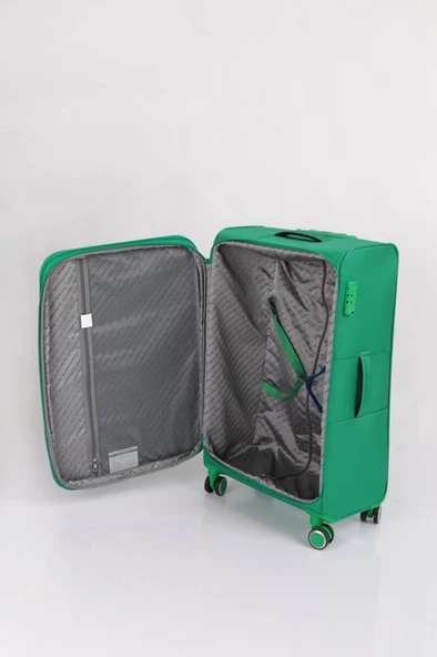 Benetton TROLLEY 70 CM Yeşil Unisex Valiz Outlet - 5