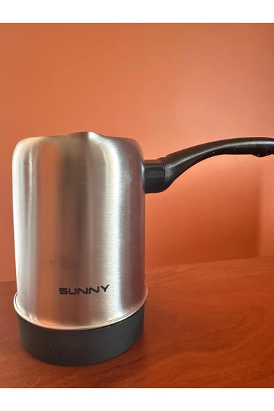 Sunny Pasha Elektrikli Çelik Kahve Cezvesi