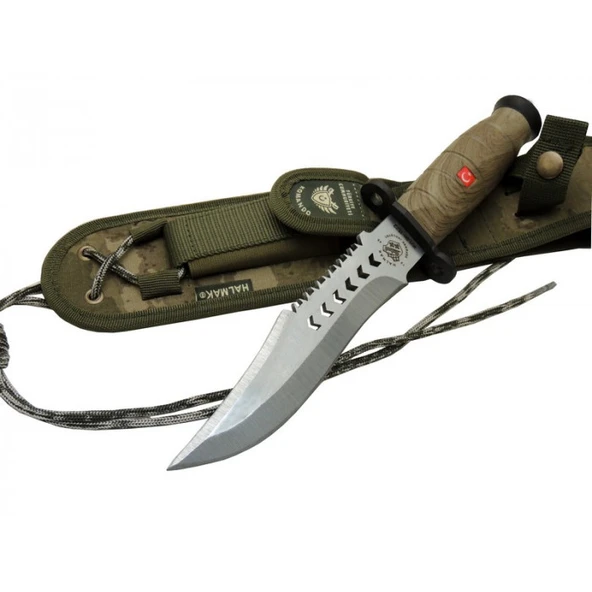 Halmak Komando Bıçağı Haki Marka:Halmak Ürün Kodu: 1522 30 CM - Resim 2