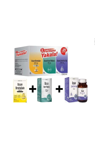 OCEAN FORMUNU YAKALA 3 LÜ SET 8697595873502