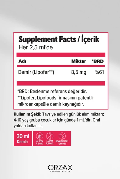 OCEAN Microfer Damla 30ml - 2