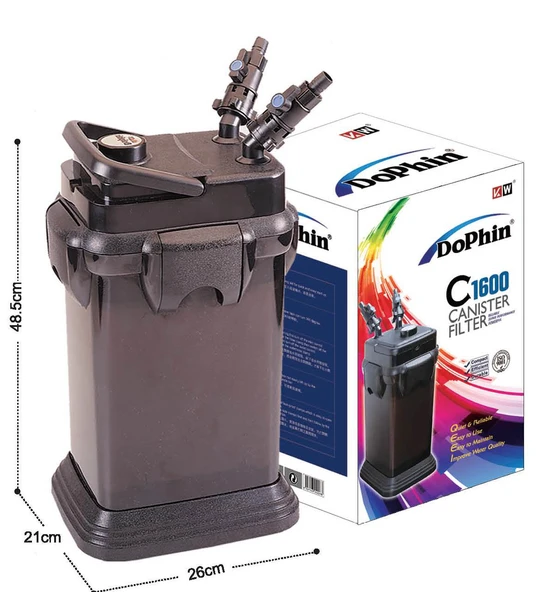 Dophin Dış Filtre 1600 L/h ürün görseli