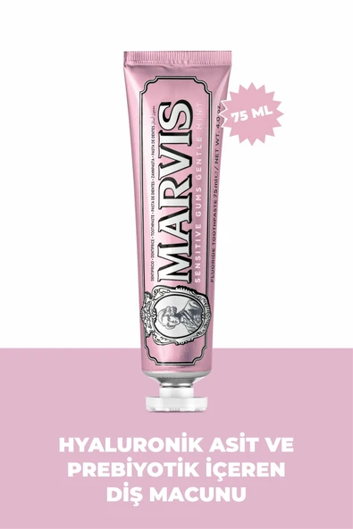 MARVİS Sensitive Gums Gentle Mint Diş Macunu 75 ml ürün görseli
