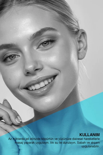 BİOXCİN Hydra Kuru Ve Hassas Ciltler İçin Yüz Temizleme Jeli 500 ml - Hyalüronik Asit, Aloe Vera, Pantenol - 3