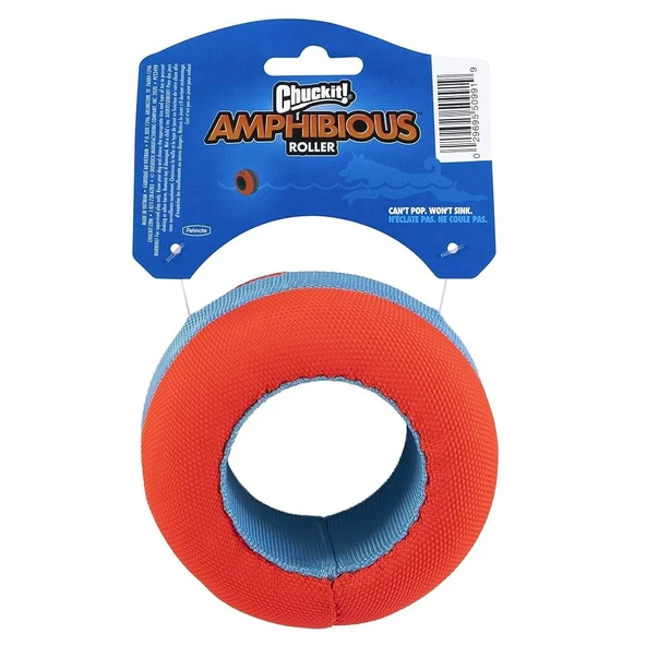 Chuckit! Orta ve Büyük Köpekler İçin Yüzen Amfibi Mega Top veya Silindir - Resim 3