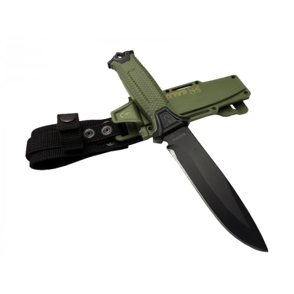 Halmak Salur Tactical Bıçak Marka:Halmak Ürün Kodu: HM GRN 25,5 CM - Resim 3