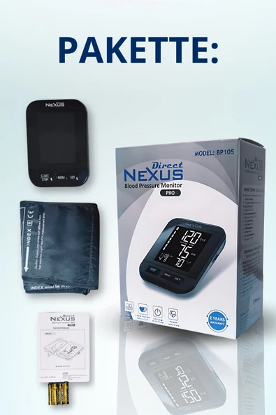 DİRECT NEXUS Pro Otomatik Tansiyon Aleti - 3