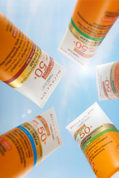 BİOXCİN Sun Care Spf 50 Çok Yüksek Korumalı Güneş Kremi 50 ml Kuru Ve Normal Cilt - Kolajen Hyaluronik Asit - 7