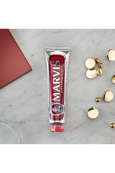 MARVİS Cinnamon Mint Xylitol Diş Macunu 85ml - 7