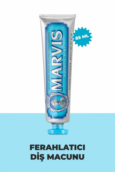 MARVİS Aquatic Mint Diş Macunu 85 ML