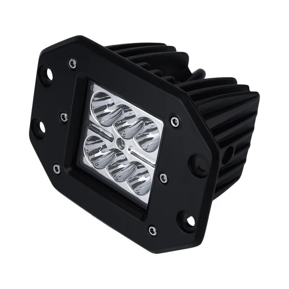 BEYAZLED Off ROAD GÖMME SİS FARI Farı PROJEKTÖR 6 LED 10-30V 18W - 2
