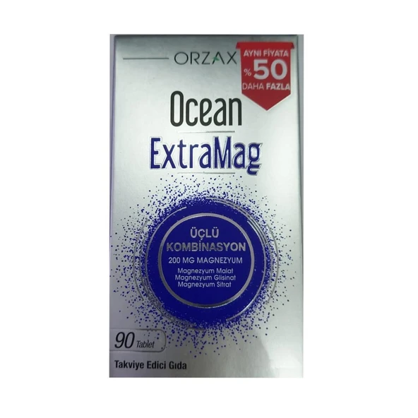 Ocean ExtraMag 90 Tablet - SKT:06/2028 ürün görseli 1