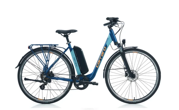 28J CARRARO E-LINE ECOMFORT 2.1 ELEKTRİKLİ ŞEHİR BİSİKLETİ - MAT NAVY- 47 KADRO