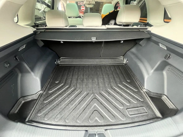 Sahler Togg T10X 2023 ve Sonrası 4.5D Premıum Paspas 3D Rizline Bagaj Havuzu Set - Resim 5