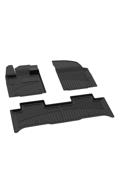 Sahler Togg T10X 2023 ve Sonrası 4.5D Premıum Paspas 3D Rizline Bagaj Havuzu Set - Resim 2