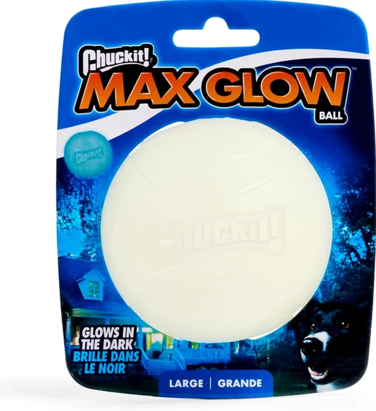 Chuckit! Max Glow Ball 1 Paket Büyük 7,3 cm - 3