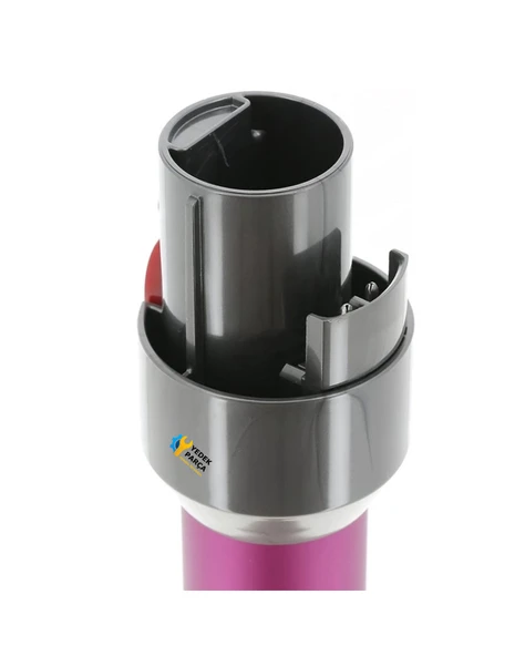 Dyson Uyumlu V7 Motorhead Süpürge Borusu Kırmızı - Resim 3